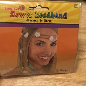 Hippie flower headband